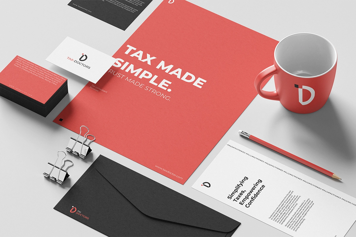 Exploring TaxDoctor – Brand Identity System - Design showcase 7
