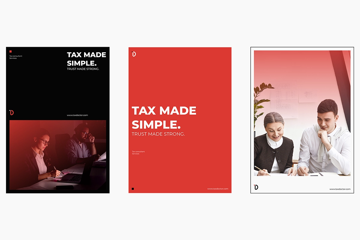 Exploring TaxDoctor – Brand Identity System - Design showcase 8