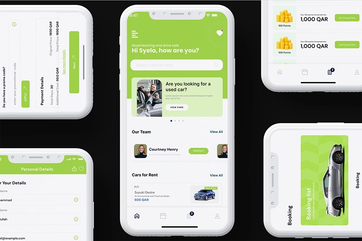Strong Rental Cars Qatar - Web & App Redesign - Screen 5