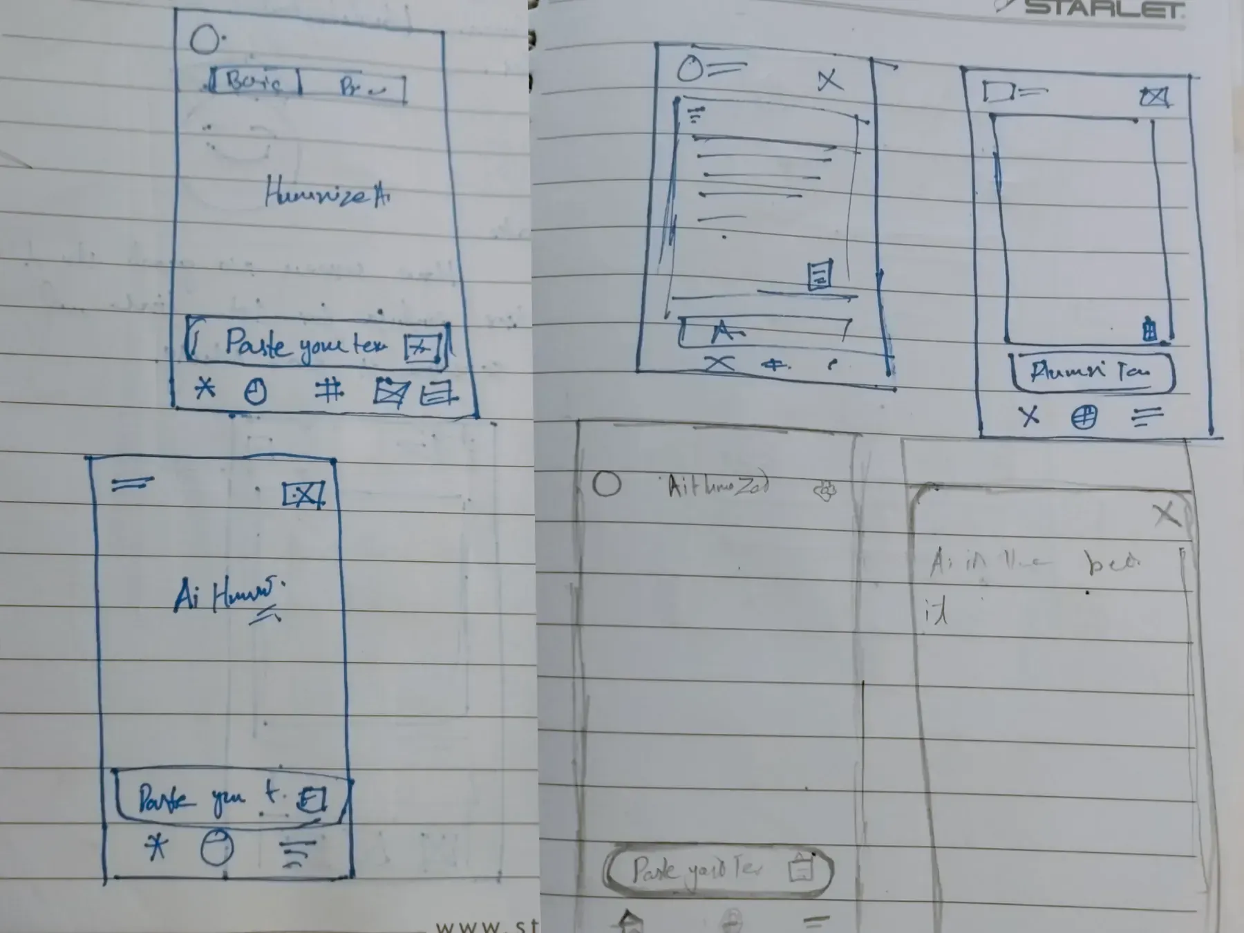 Before the redesign